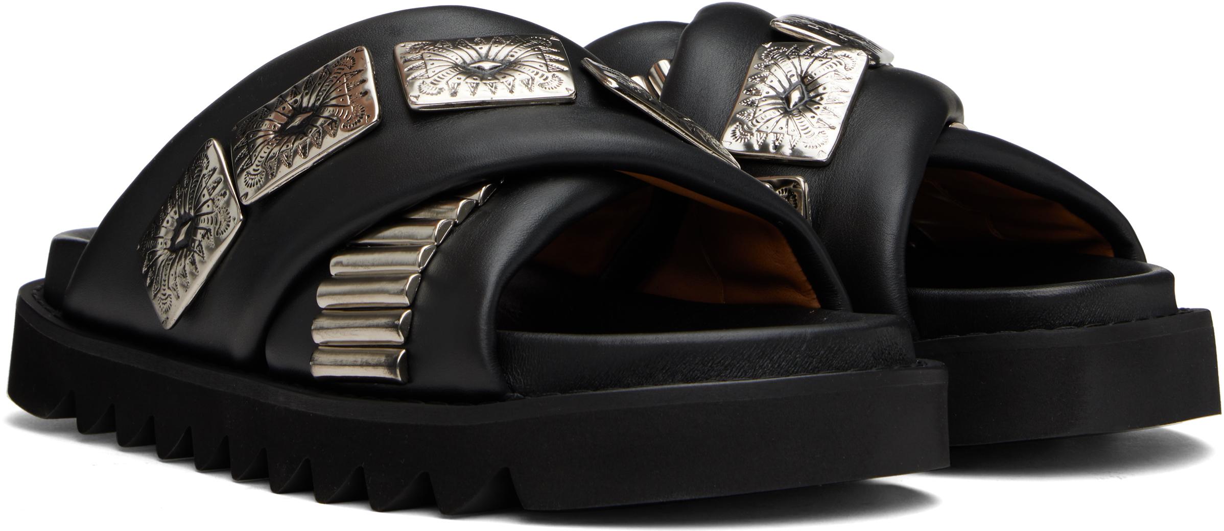 メンズ Toga Virilis サンダル、スライド、ビーチサンダル