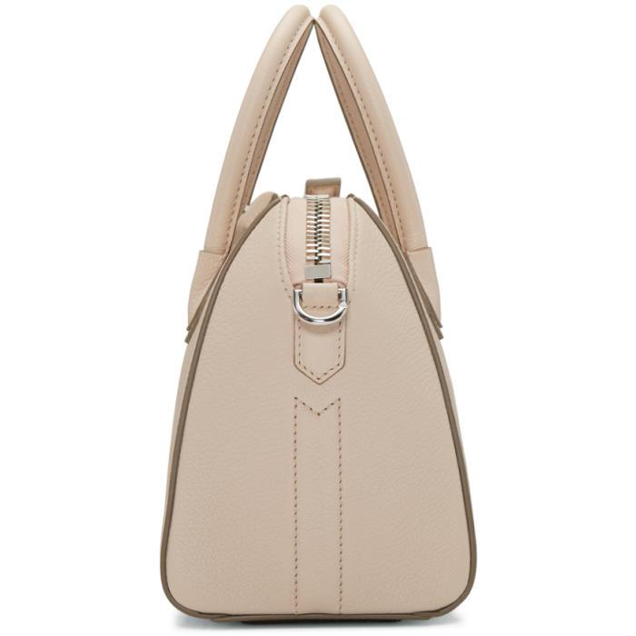 Givenchy Beige Mini Antigona Bag in Natural