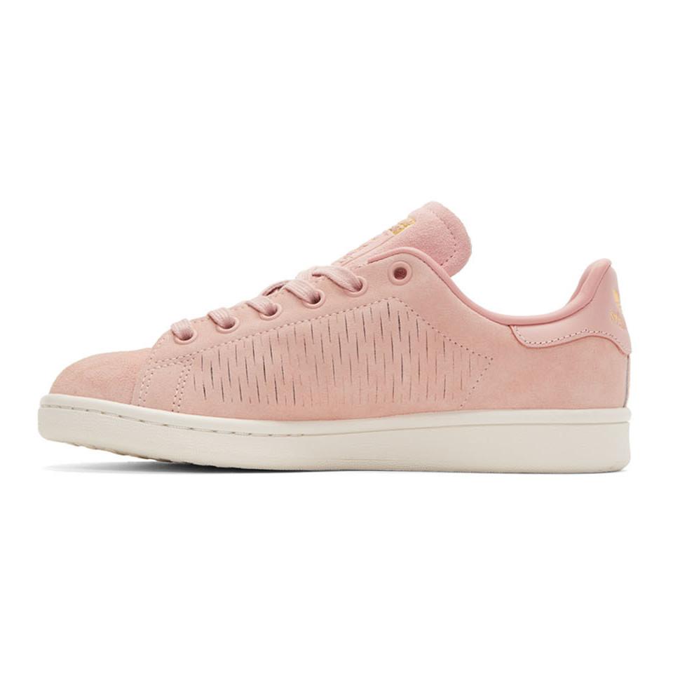 adidas stan smith pink suede