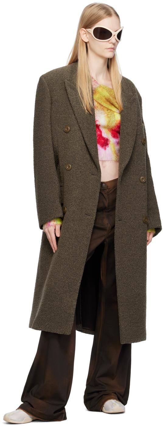 Acne Studios single-breasted coat - Brown