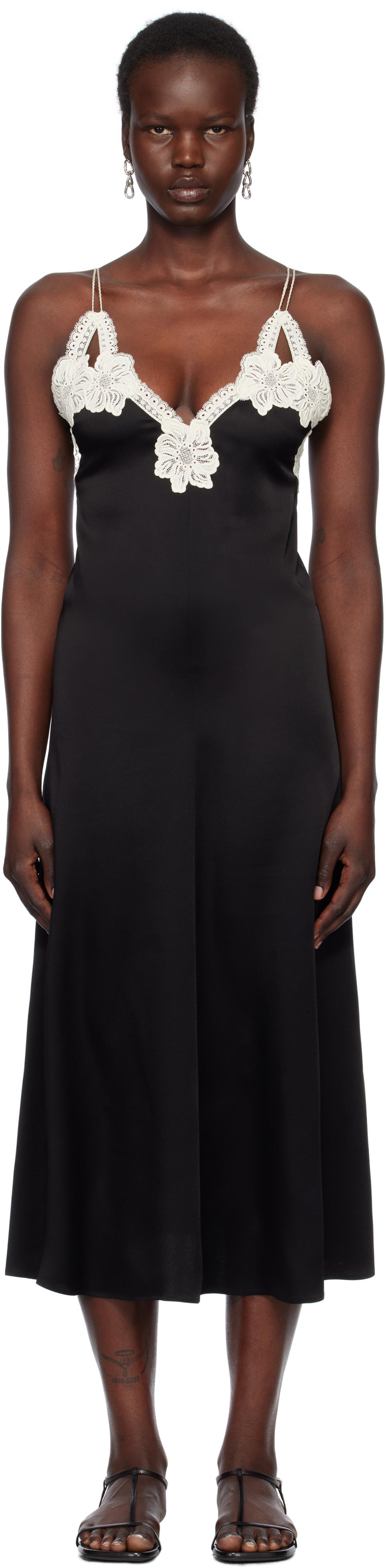 【関税込み】Jil Sander ブラック ロング スリップドレス Jil Sander ブラック ロング スリップドレス ブラック | Lyst