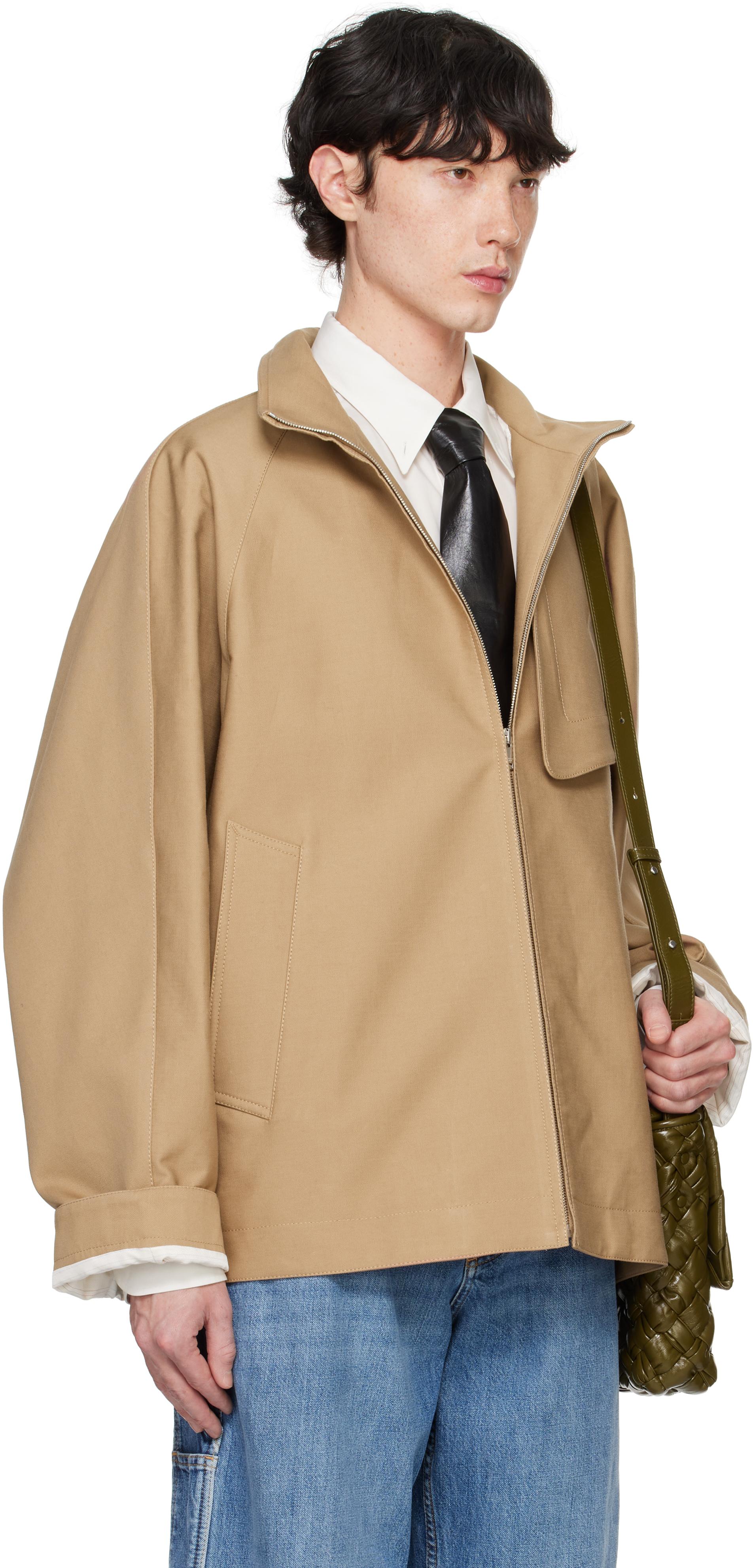 Bottega Veneta メンズ ナチュラル ベージュ ヘビー コットン  