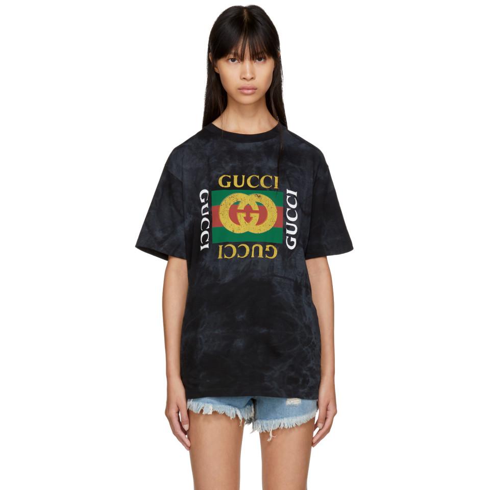 Gucci Cotton Black 'loved' ' T-shirt -