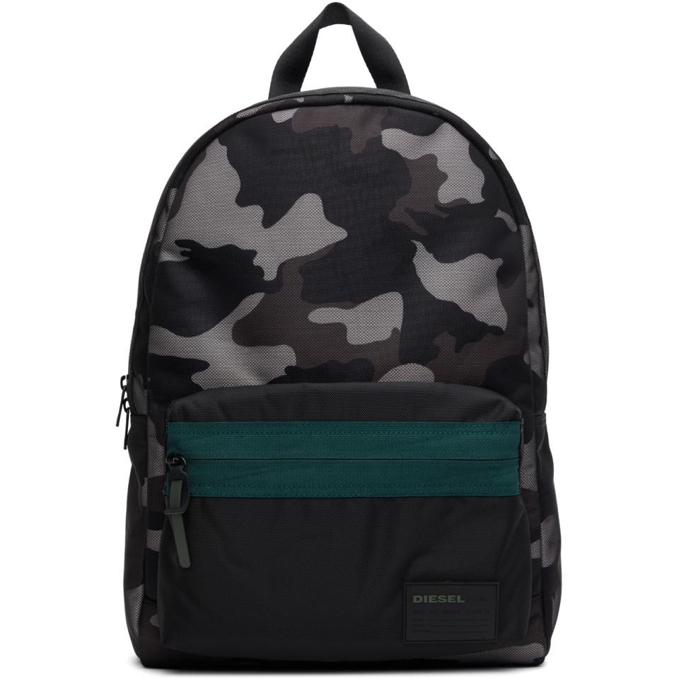 diesel camo backpack