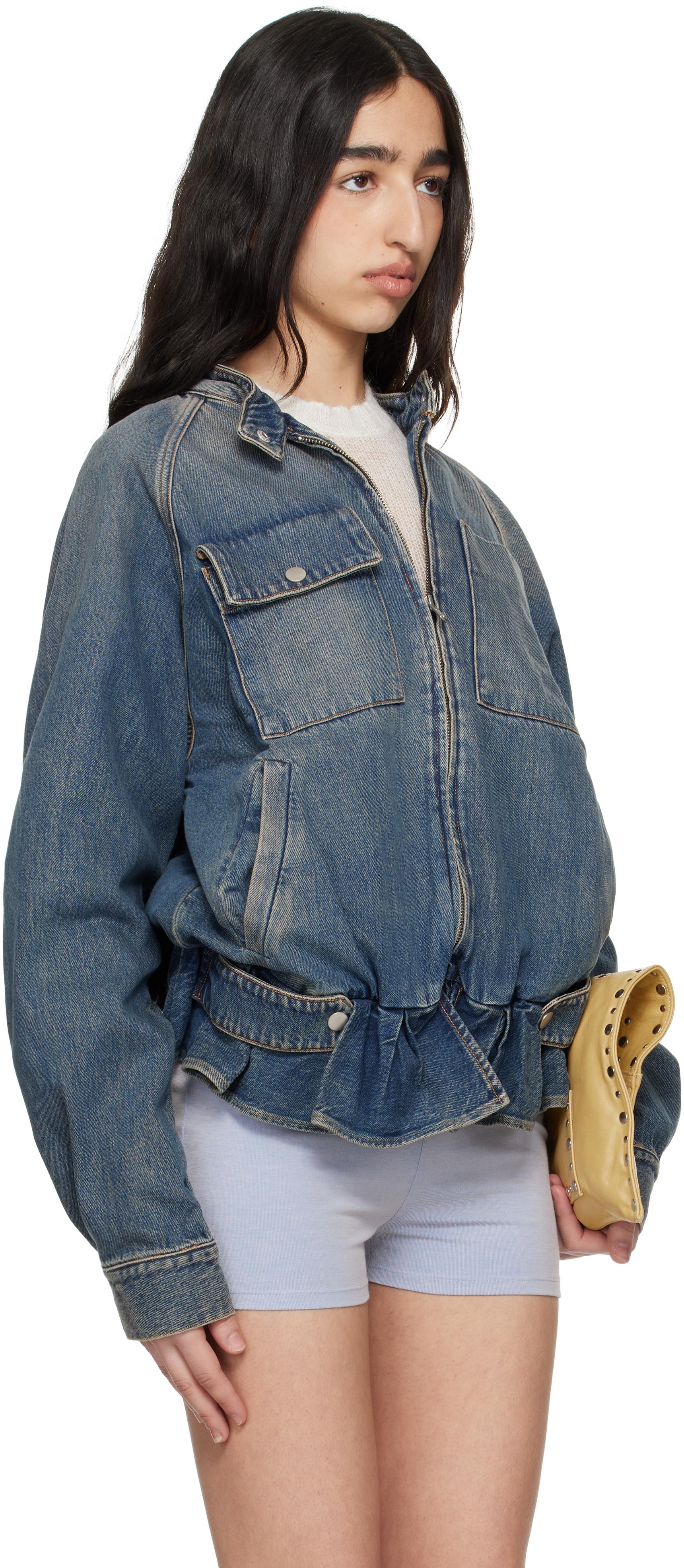 gimaguas ♥ CORINNE JACKET /追跡付 Corinne Jacket Blue - Gimaguas
