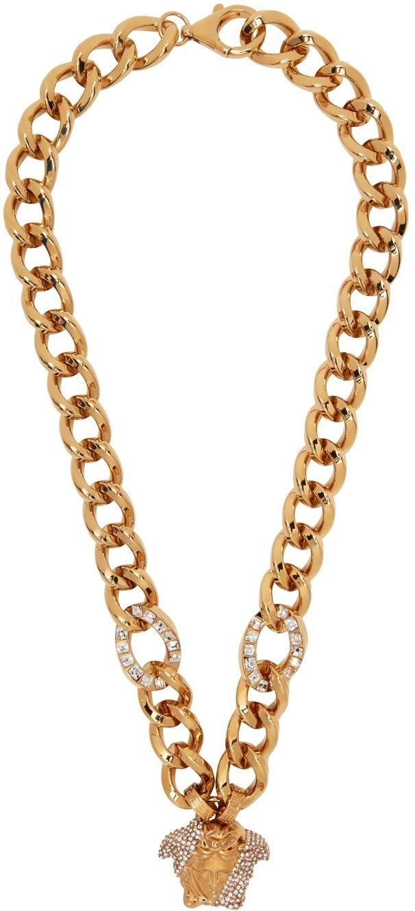 Versace gold chains store for men