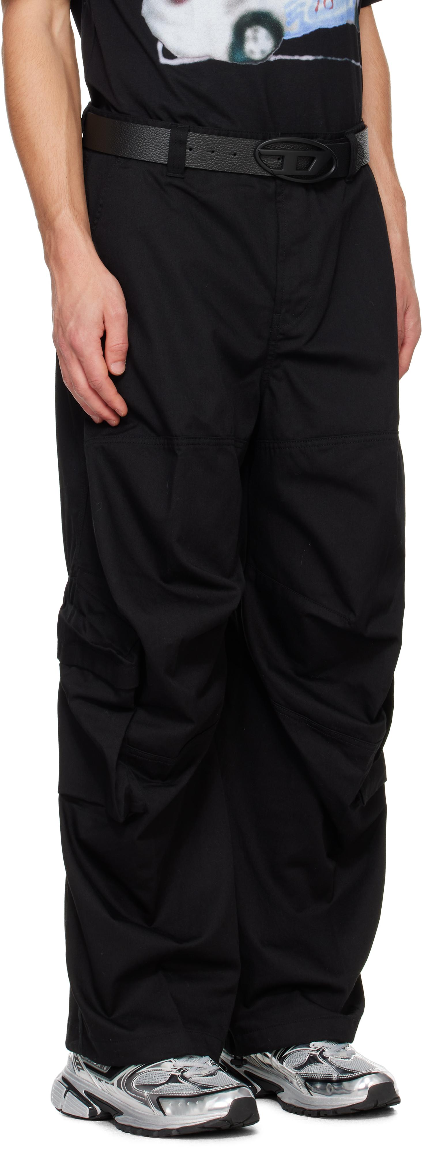 【DIESEL】ディーセル　P-ARNE TROUSERS カーゴ パンツ メンズ DIESEL P-arne-a カーゴパンツ ブラック | Lyst