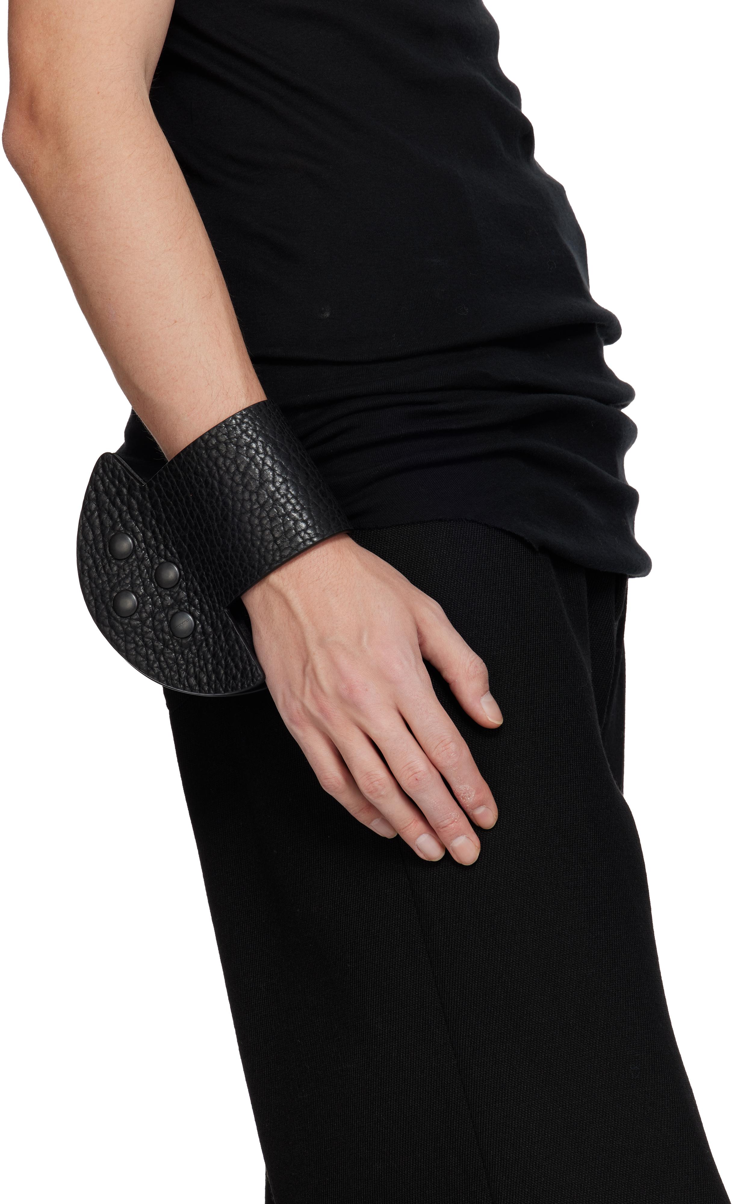 Rick Owens/Hollywood Anthem Cuffブレスレット黒 Rick Owens⁄Hollywood Anthem Cuffブレスレット黒 Rick Owens