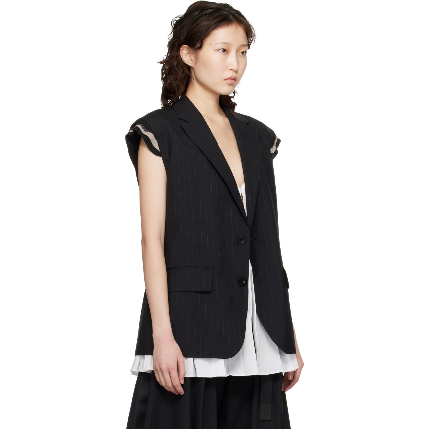 レディース Sacai ベスト、ジレ | オンラインセールは最大70%オフ | Lyst