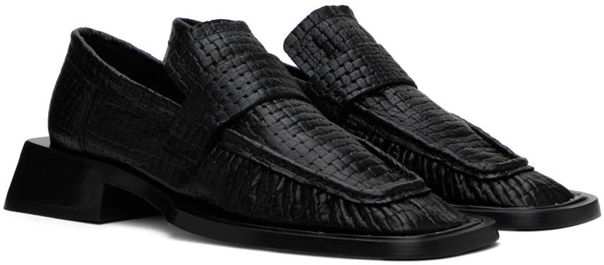 【関税込み】Miista ブラック Isla ローファー Miista 30mm Isla Loafers | Black | FARFETCH