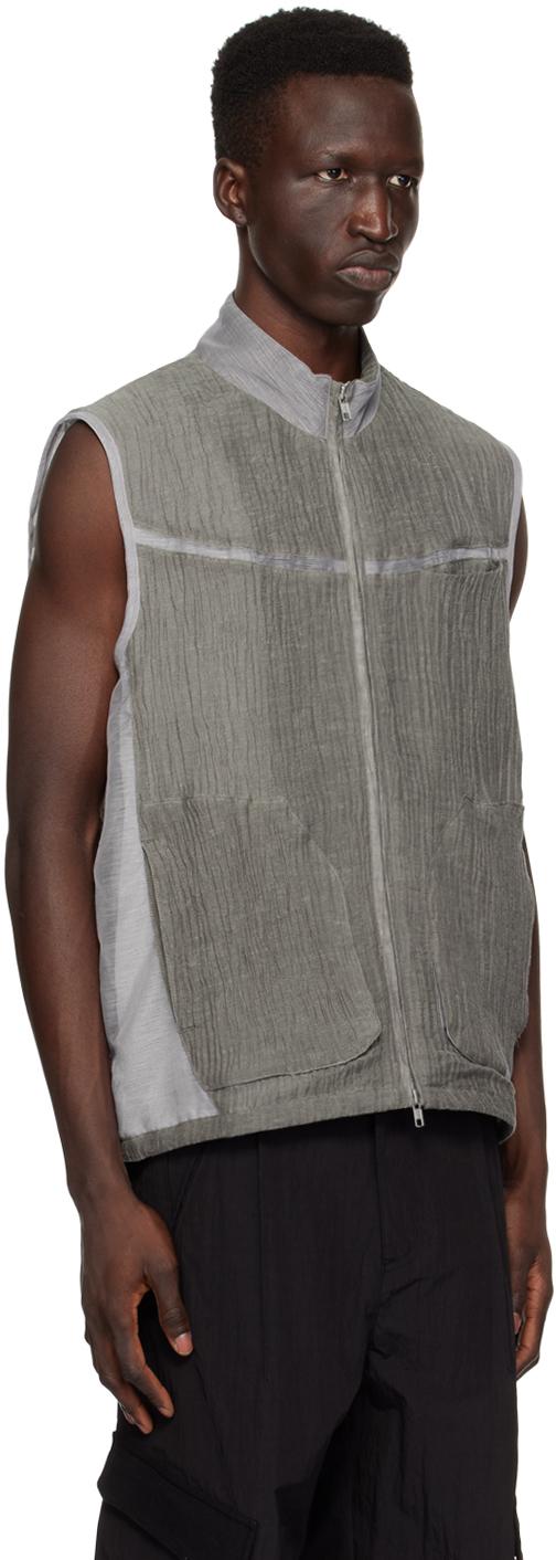 トップス XLIM / EP5 01 vest black XLIM Gray EP.5 01 Vest XLIM