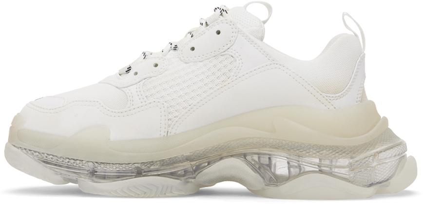 Balenciaga メンズ ブラック ホワイト Triple S Clear Sole Balenciaga メンズ ブラック ホワイト Triple S Clear Sole