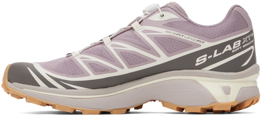 Salomon Purple Xt-6 Sneakers in Black for Men | Lyst