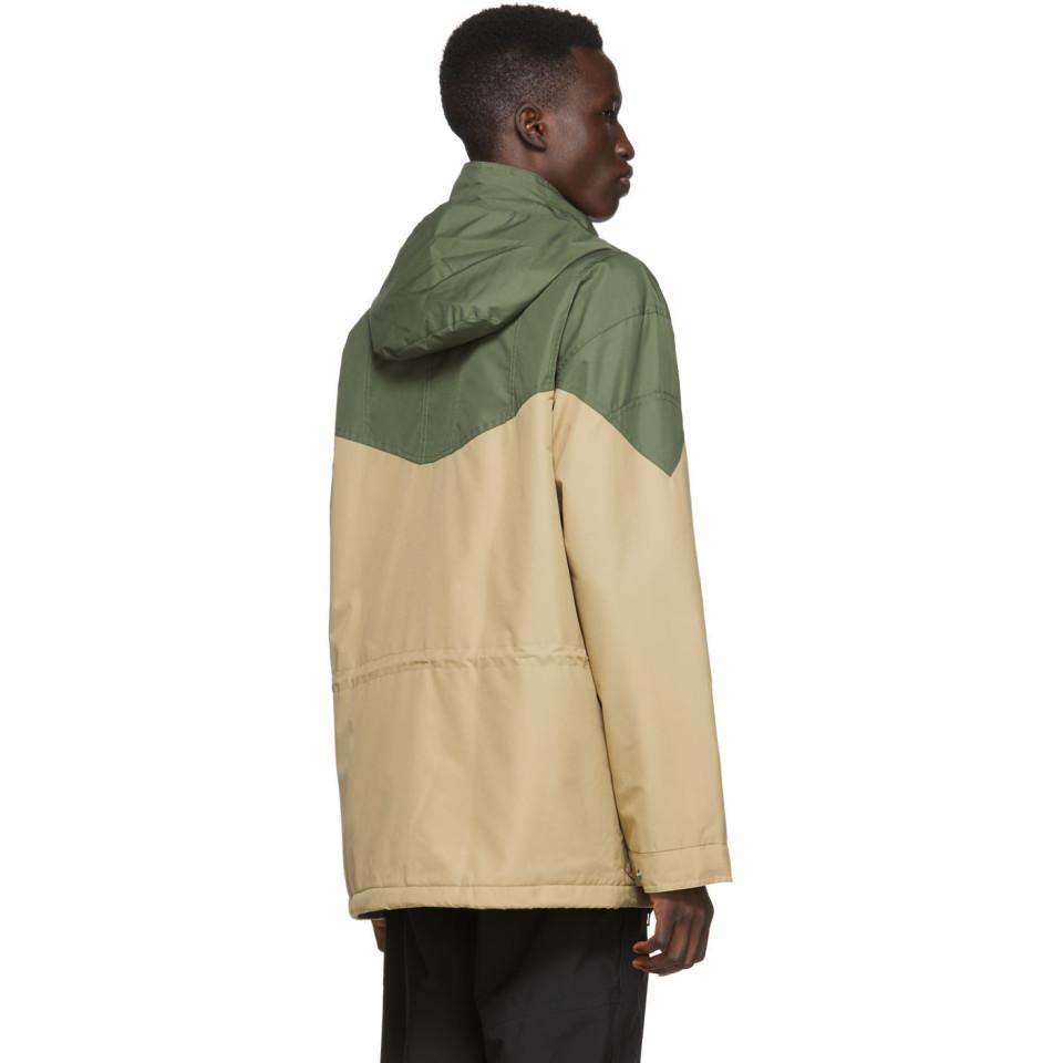 adidas Originals Canvas Green And Beige Spezial Belthorn Anorak Jacket for  Men - Lyst