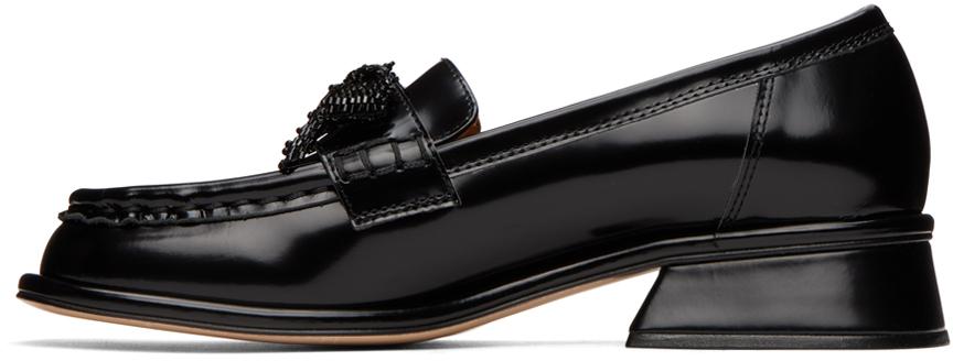 ShuShu/Tong Black Double Upper Loafers | Lyst Canada