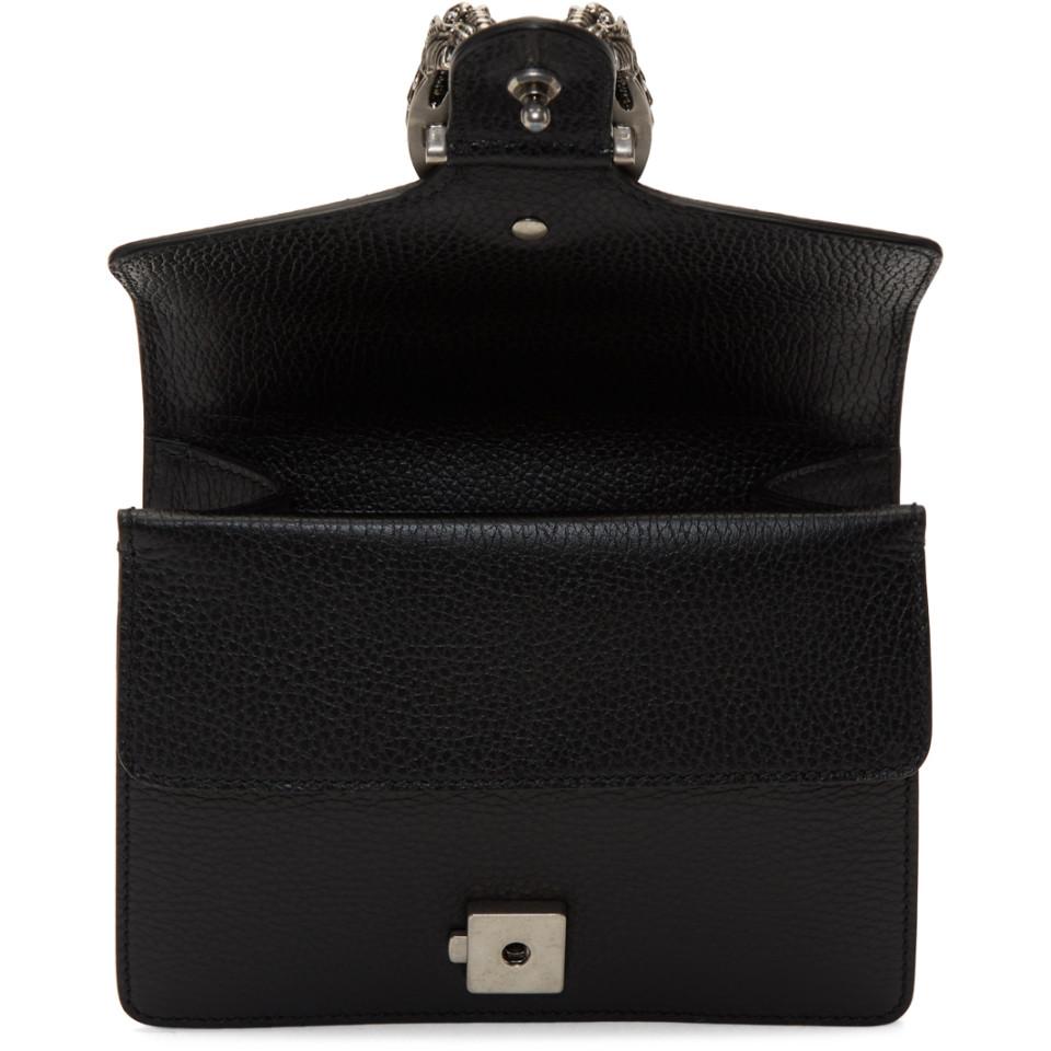 gucci mini bag dionysus black