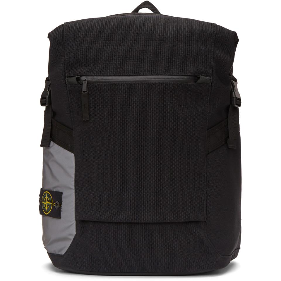 Stone Island Black 91670 Backpack for Men | Lyst