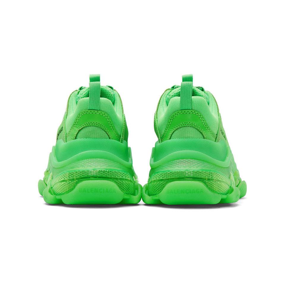 balenciaga shoes neon green price