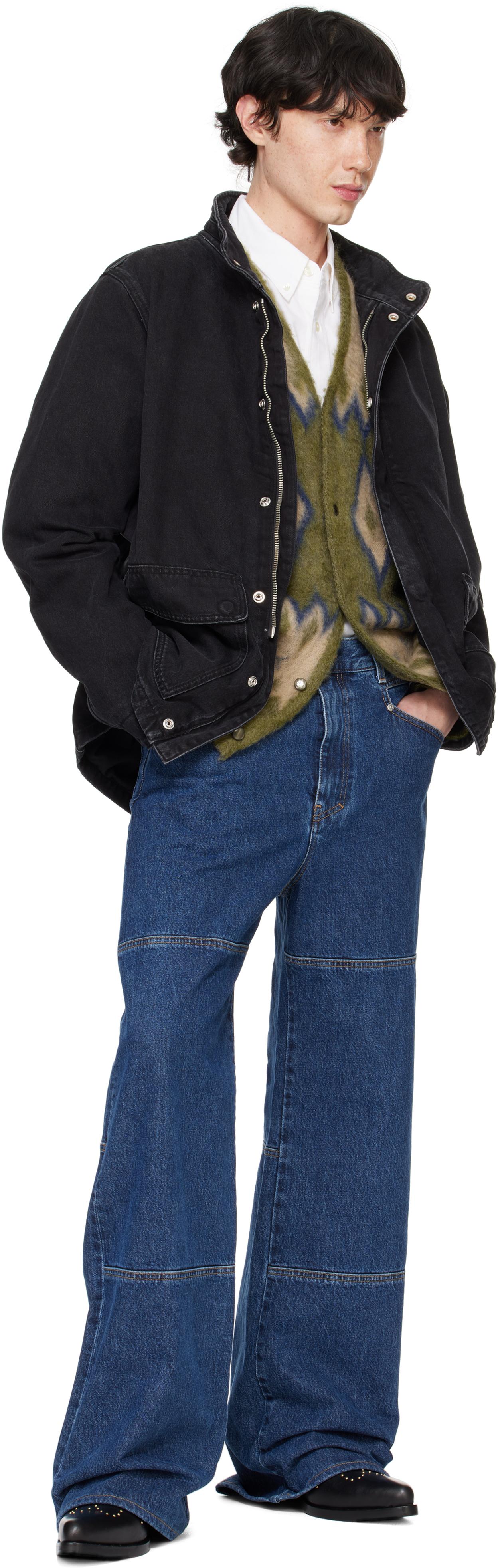 sunflower Flare Work Jeans in Blue for Men | Lyst