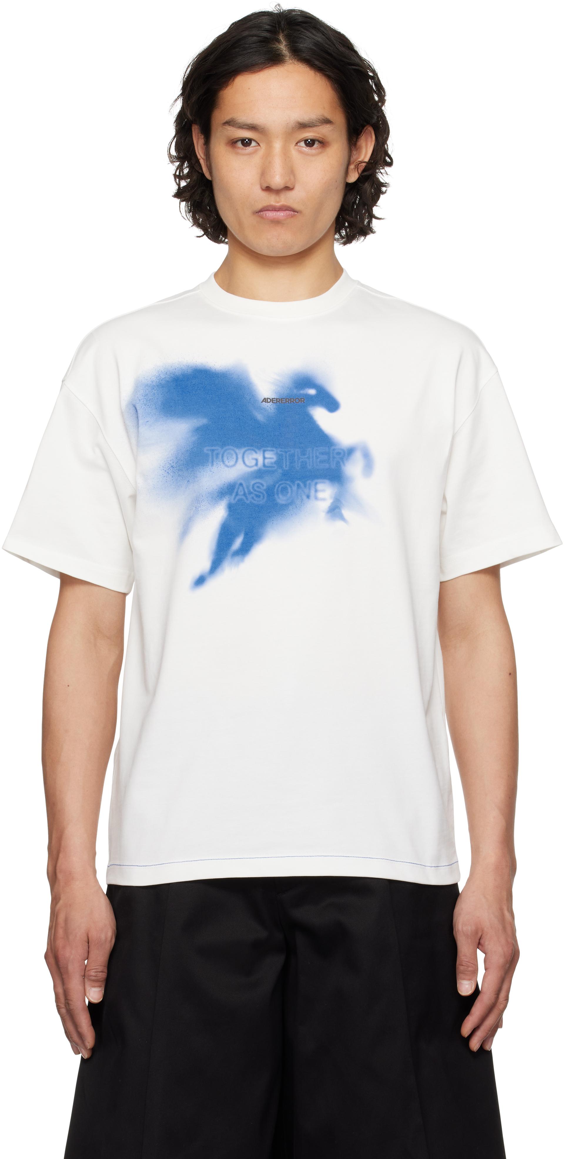 Adererror 0108 T-Shirt in White for Men | Lyst