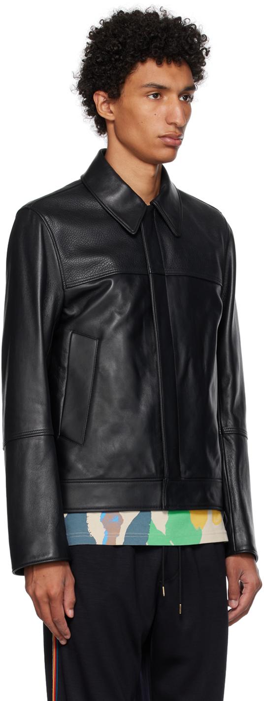 PAUL SMITH ブラック レザージャケット ブラックレザージャケット Paul Smith 【公式通販】