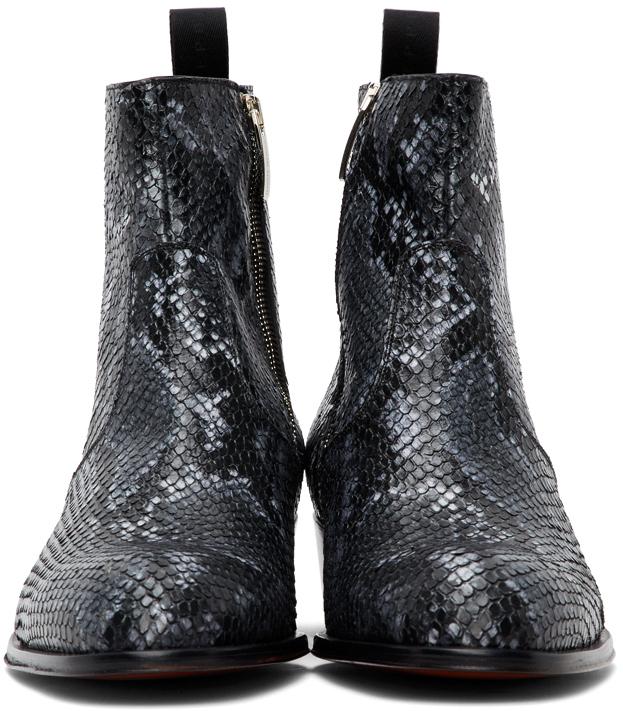 zanotti schlangenleder
