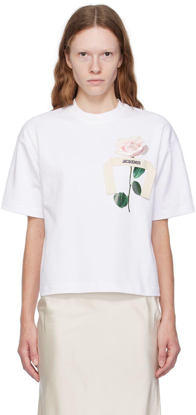 Jacquemus fleur t shirt shop