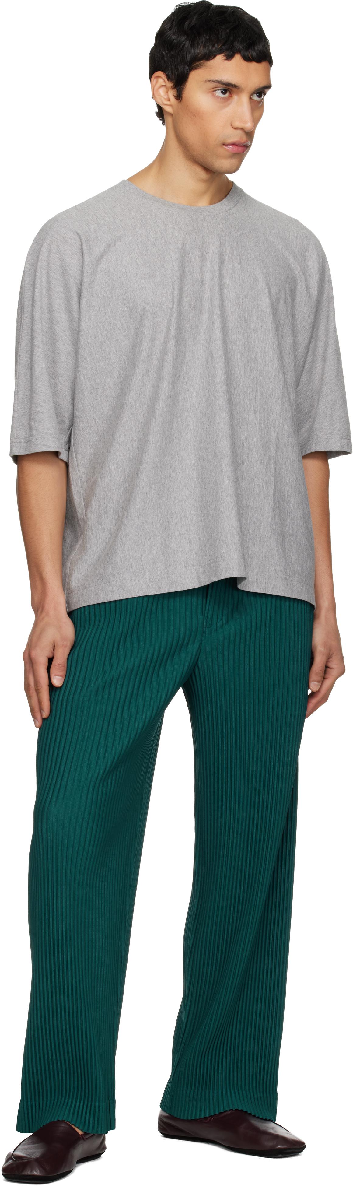 Grey Homme Plissé Issey Miyake T-shirts for Men | Lyst Canada