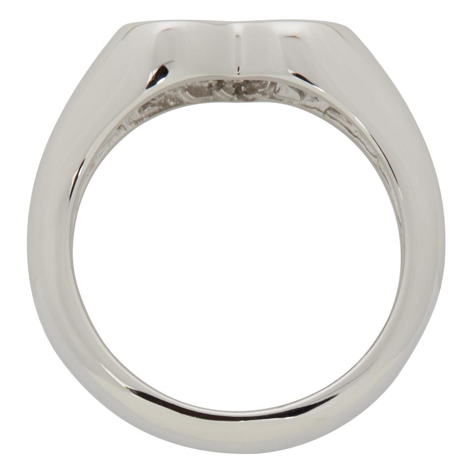 Vivienne Westwood Silver Marybelle Ring in Metallic for Men | Lyst