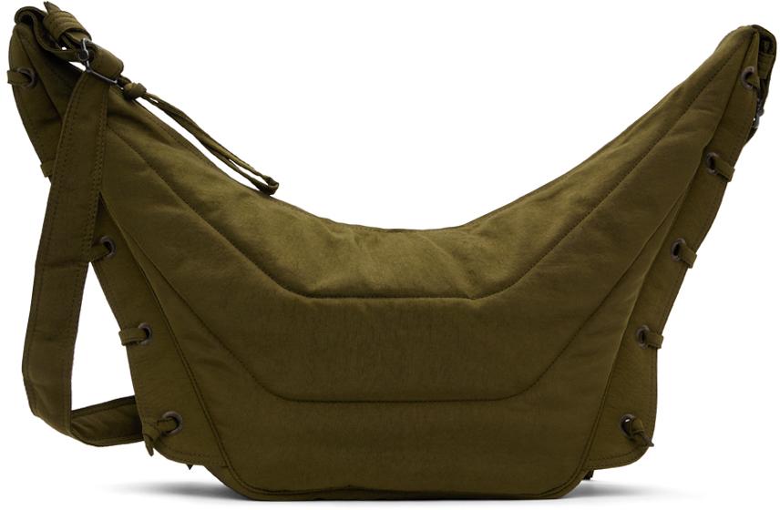 ◆LEMAIRE◆ カーキ スモール Soft Game バッグ Lemaire - Small Soft Game Bag in Dusty Khaki – Stoy