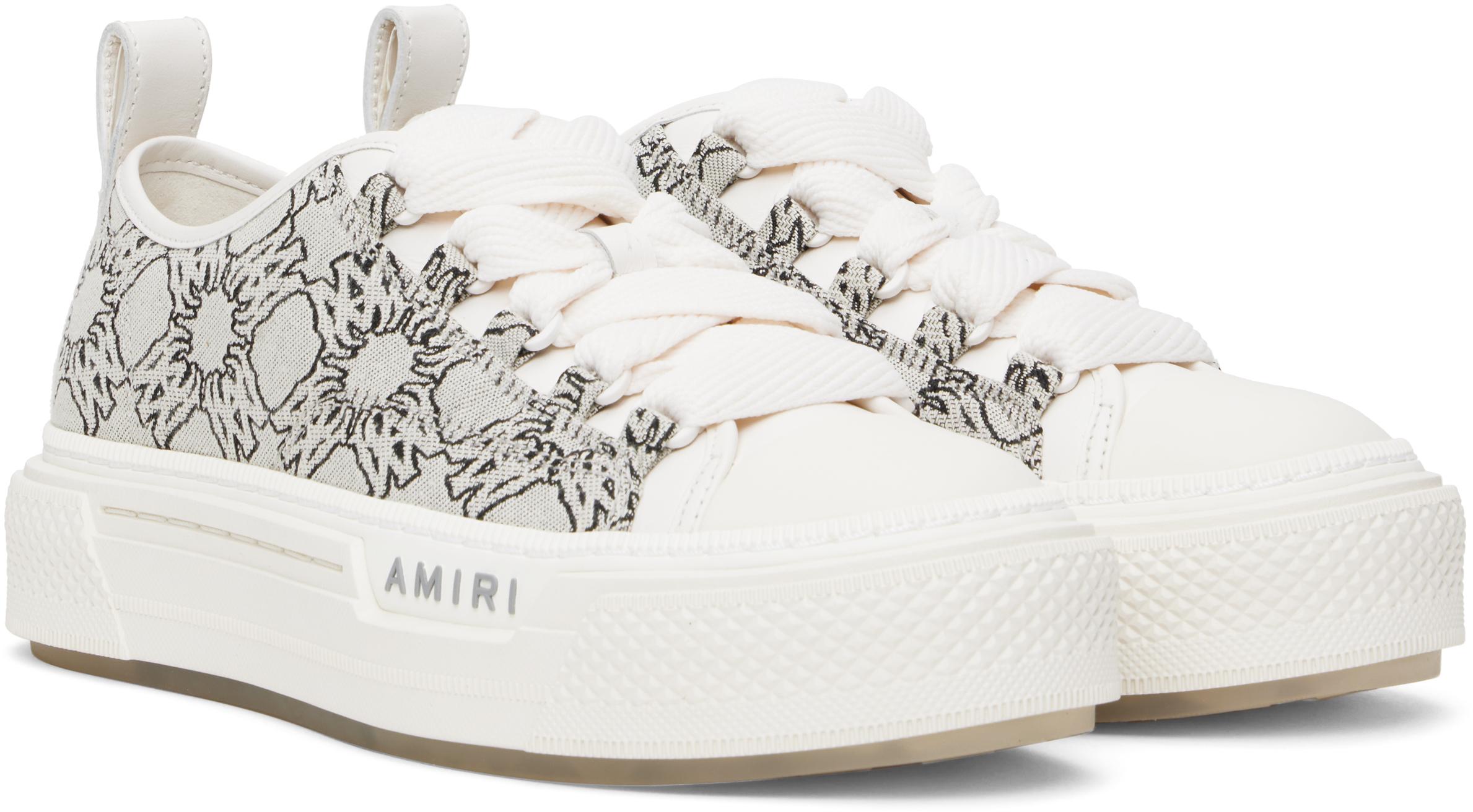 AMIRI MA Quad Court レザートリム キャンバス スニーカー 人気 28451139_57786000_600.jpg