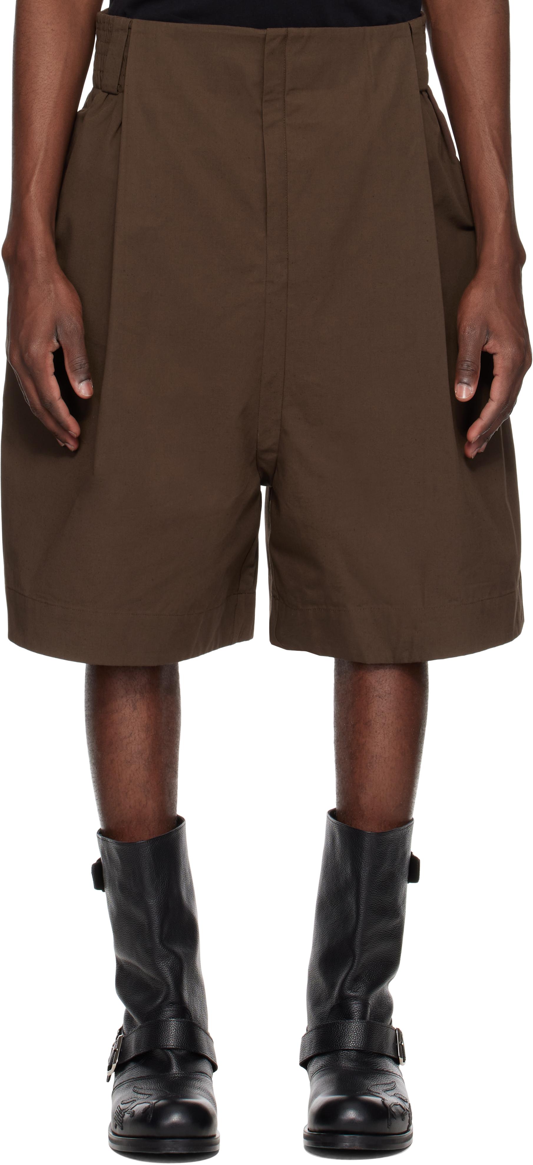 pet tree kor 23ss shorts 変形 pet-tree-kor Black Tension Shorts pet-tree-kor