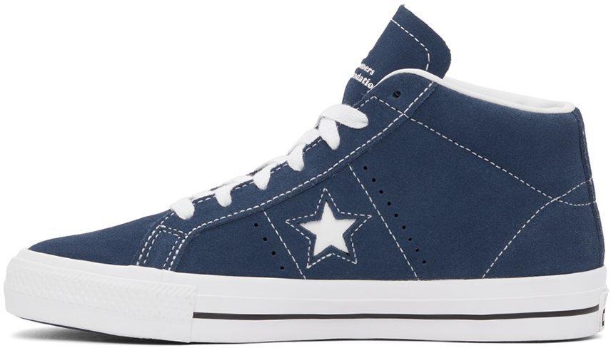 Converse one star mid navy Clearance