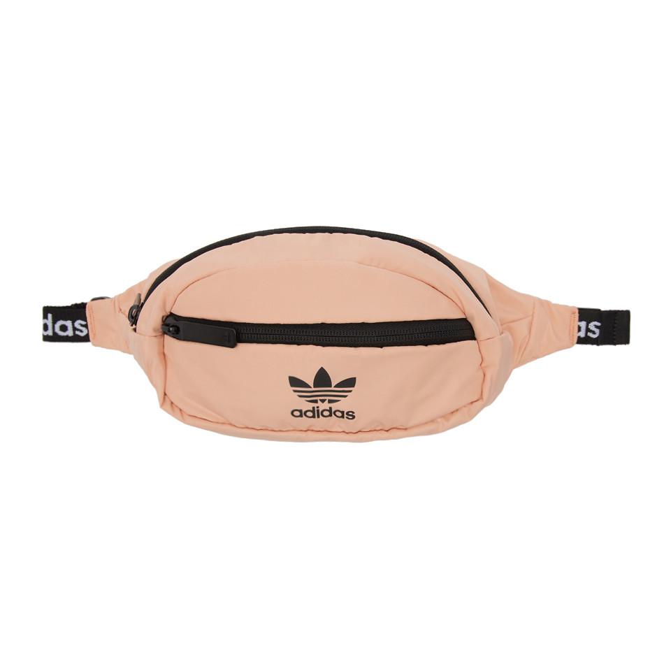 adidas pink waist bag