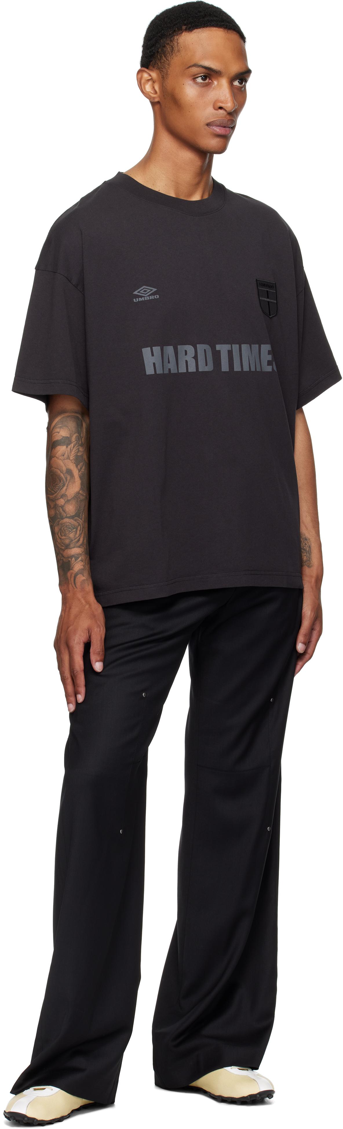 Tシャツ・カットソー UMBRO Fresh small logo short sleeve t-shirt charcoal UQ121SR TOPS + T-SHIRTS | MEN