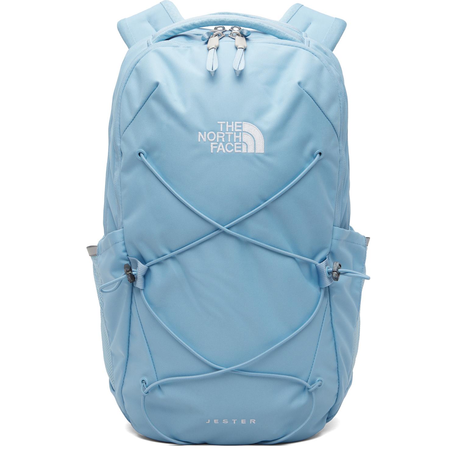 light blue jester north face backpack The in the Algae Blue/Muted Pine color. The North Face The |