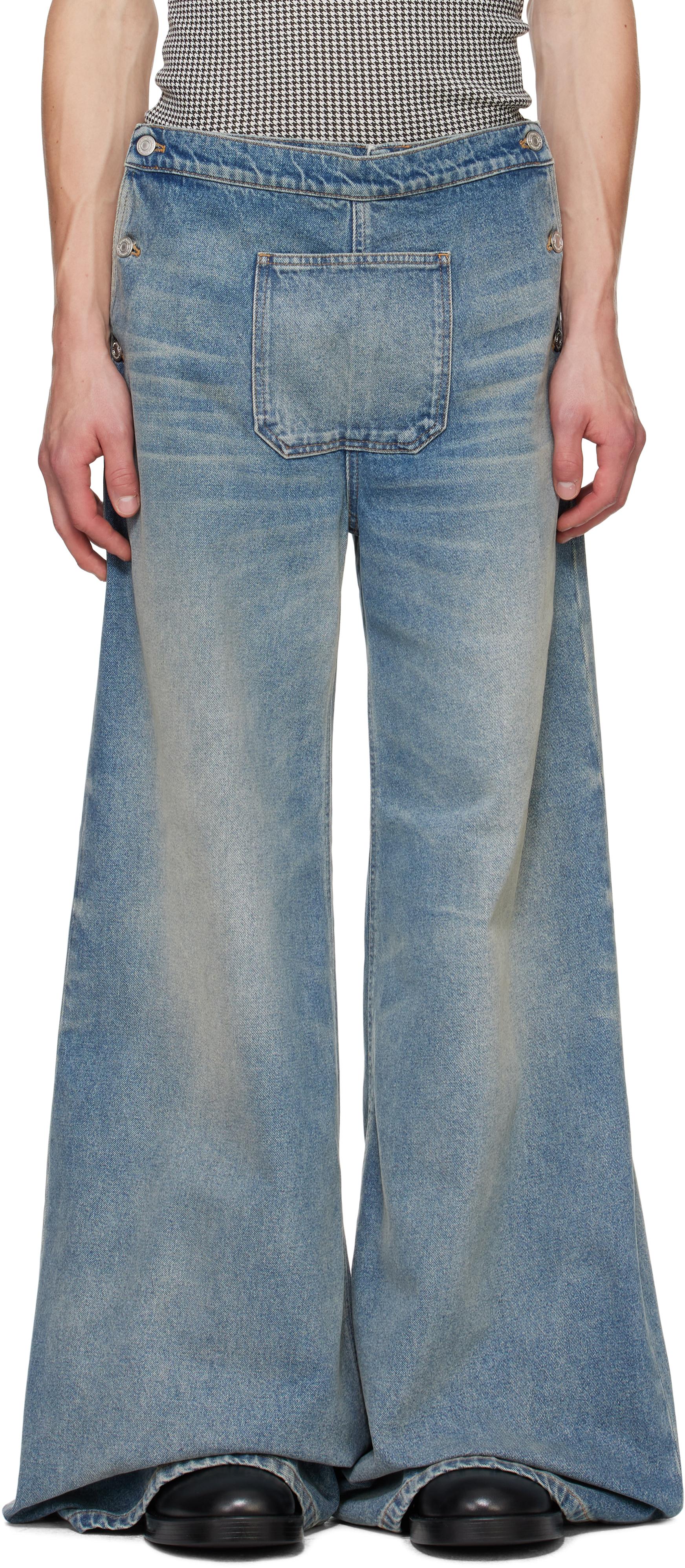 パンツ courreges Dirty Blue Baggy Jeans Courrèges Dirty Blue Demin Baggy Pants | THE FLAMEL®