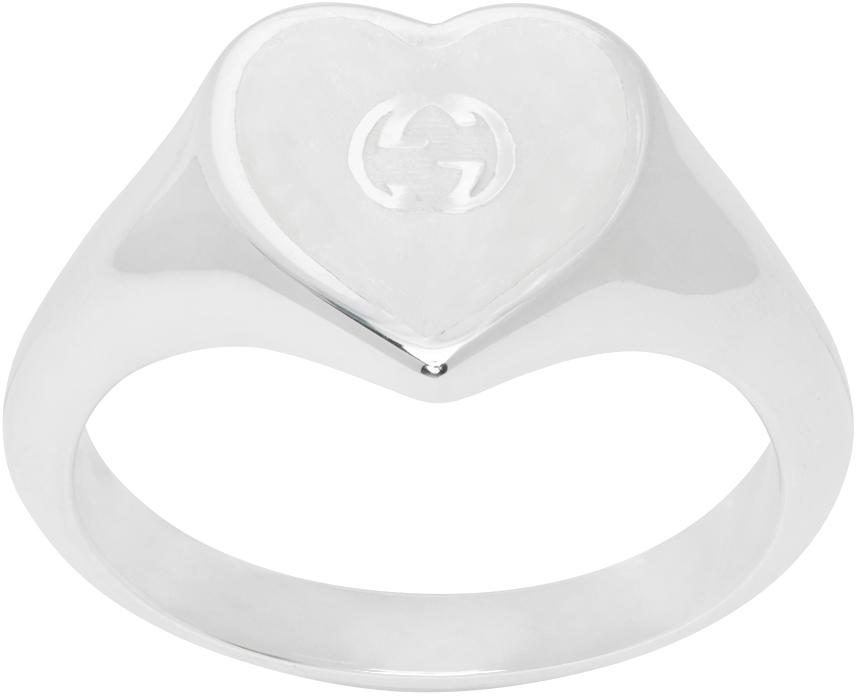 Gucci heart cheap ring selfridges