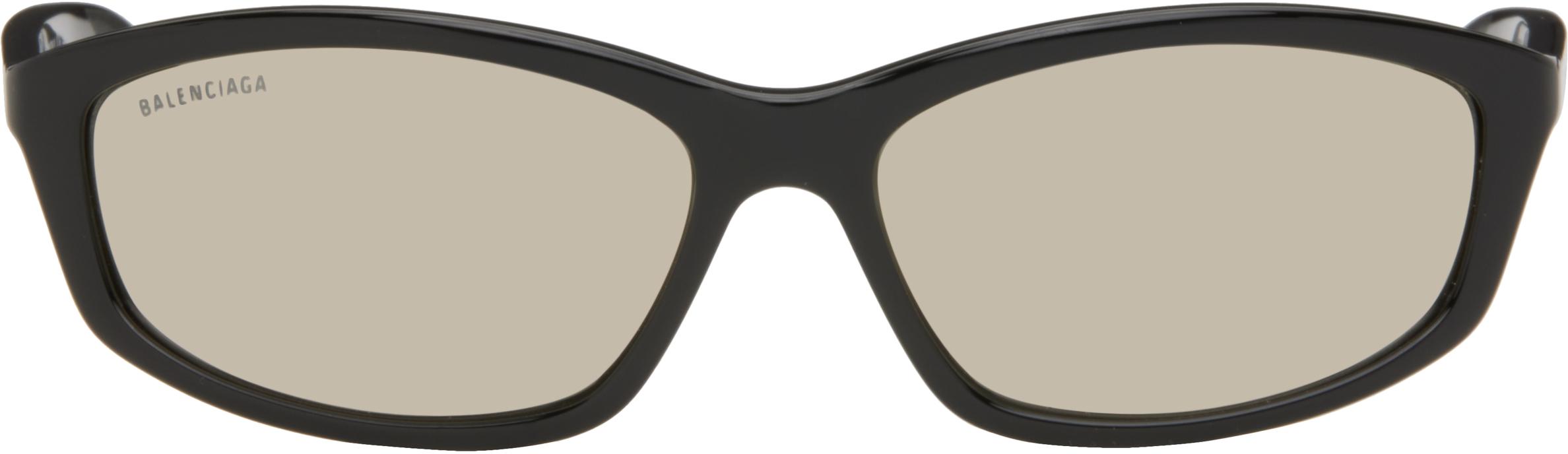 送料込+BALENCIAGA+Neo Oval 2.0 サングラス Women's Neo Oval 2.0 Sunglasses in Black | Balenciaga US
