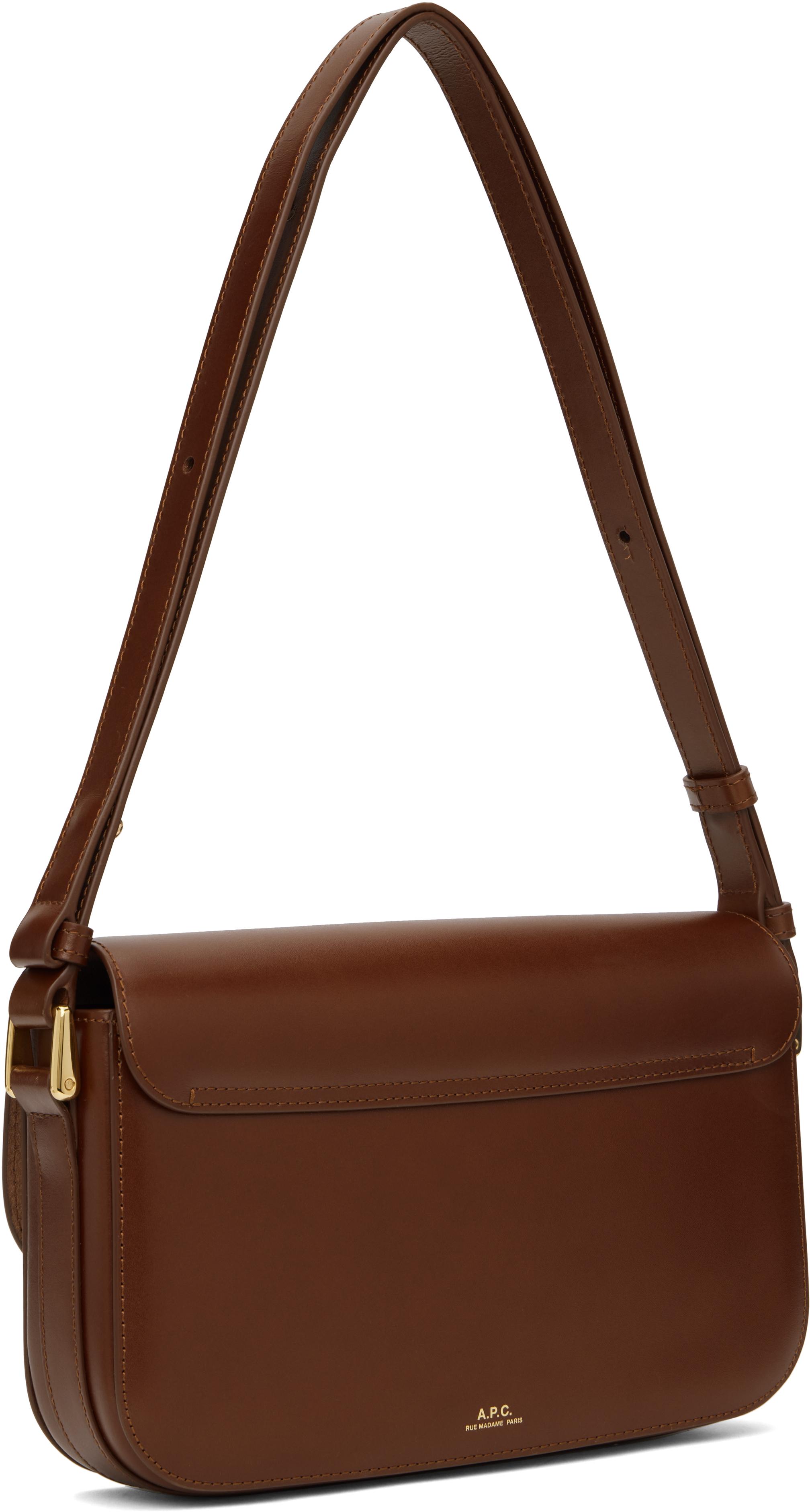A.P.C. レディース ブラウン Grace ショルダーバッグ ショルダーバッグ
