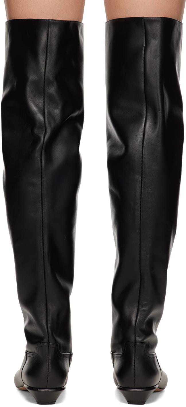 Paris Texas Bettina Over-The-Knee Boots in Black | Lyst Canada