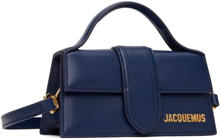 navy blue jacquemus le chiquito le grand