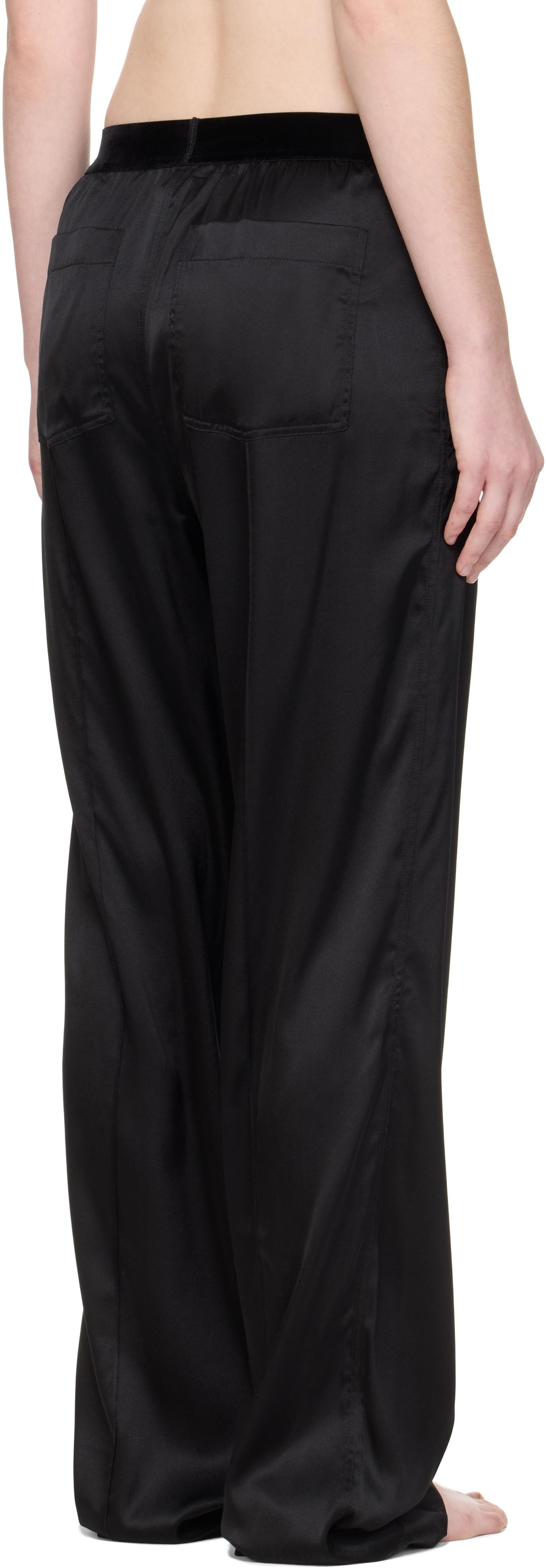 パンツ TOM FORD SS23 Tom Ford Trousers (PAW532FAX595 LB999) Black pants in Tom Ford elasticized sequins – Loxuno