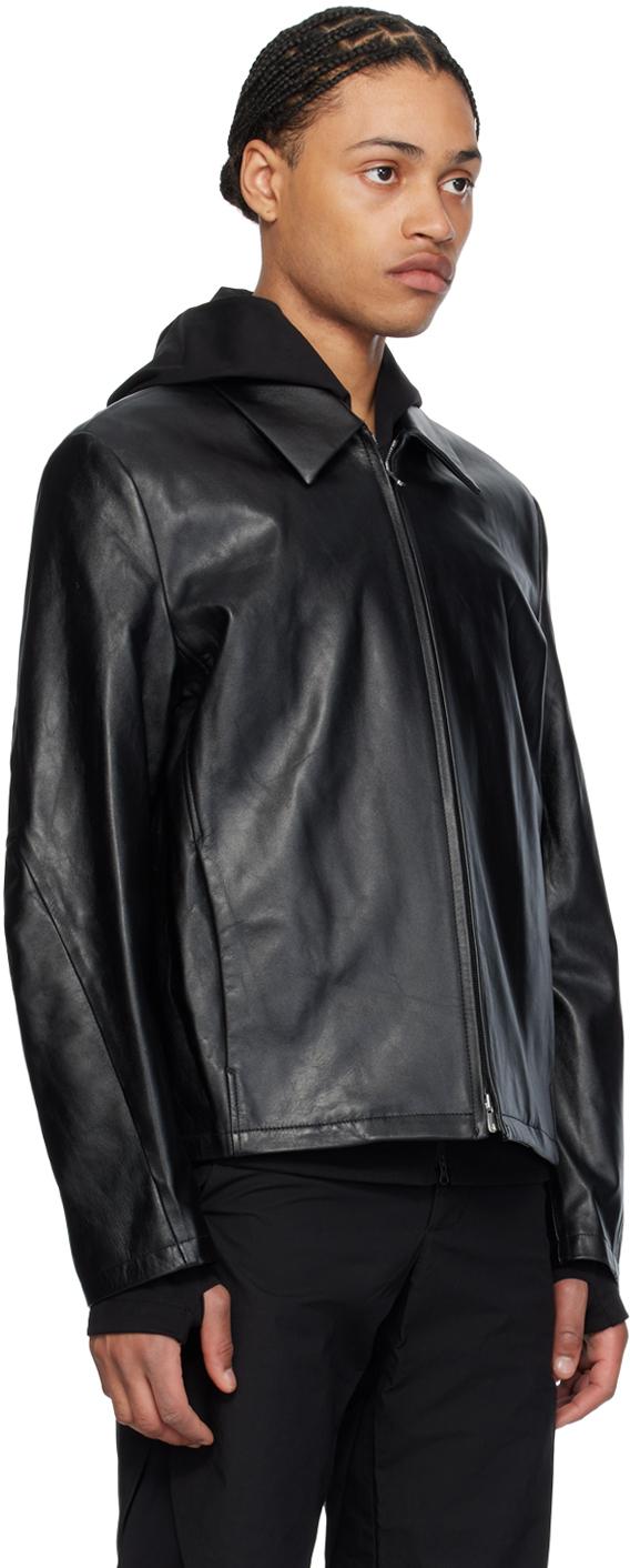 Post Archive Faction PAF 6.0 Right Leather Jacket in Black for Men