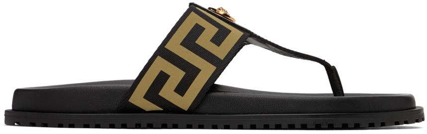 Givenchy メンズ ブラック G Plage サンダル サンダル・スライド