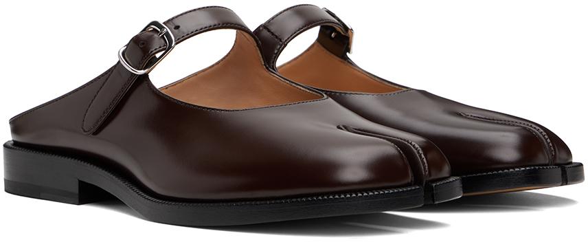 Maison Margiela レディース ブラック ブラウン Tabi City メリー  