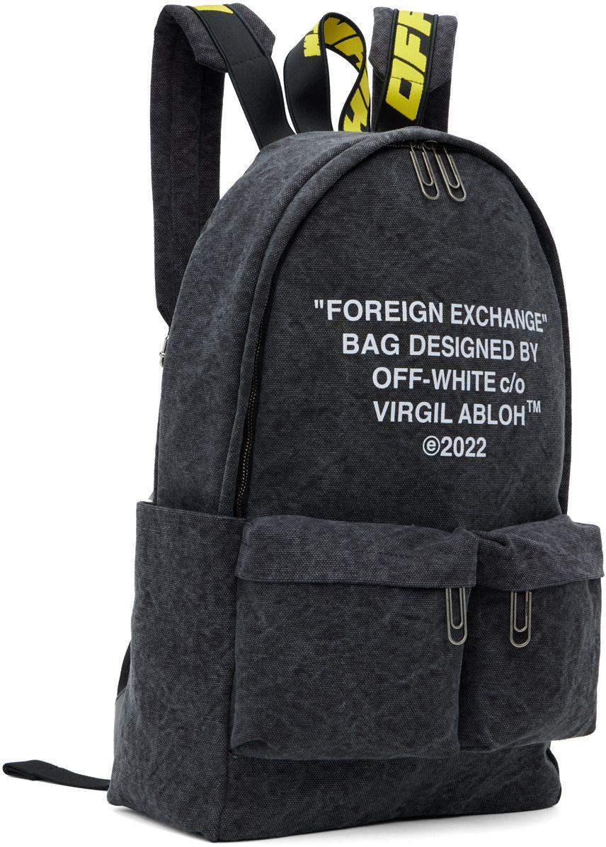 Off-White c/o Virgil Abloh Off- Hard Core Backpack in Black for Men | Lyst