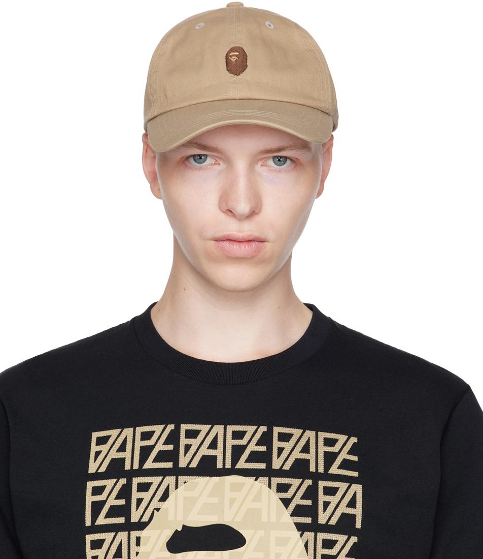 A Bathing Ape One Point Cap in Natural for Men | Lyst Canada