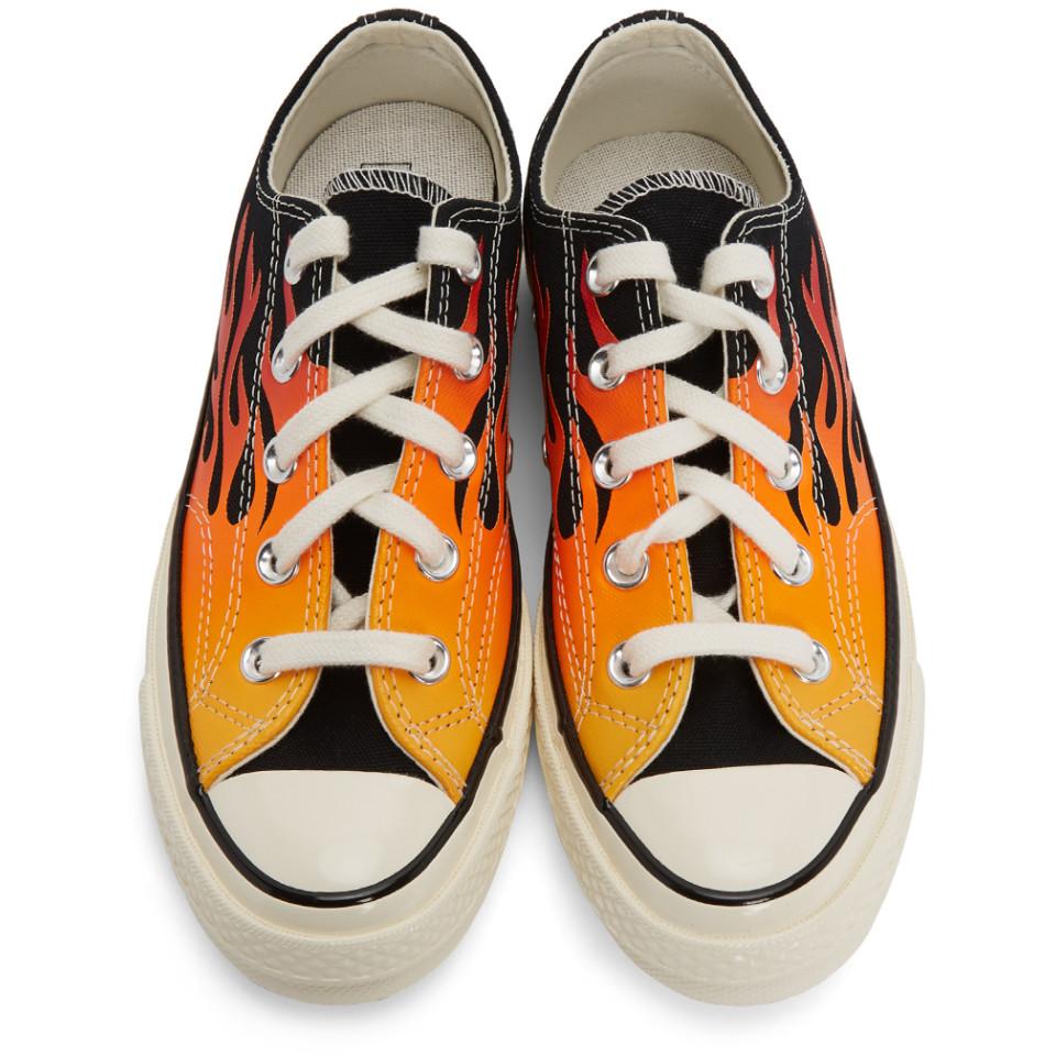converse black flame