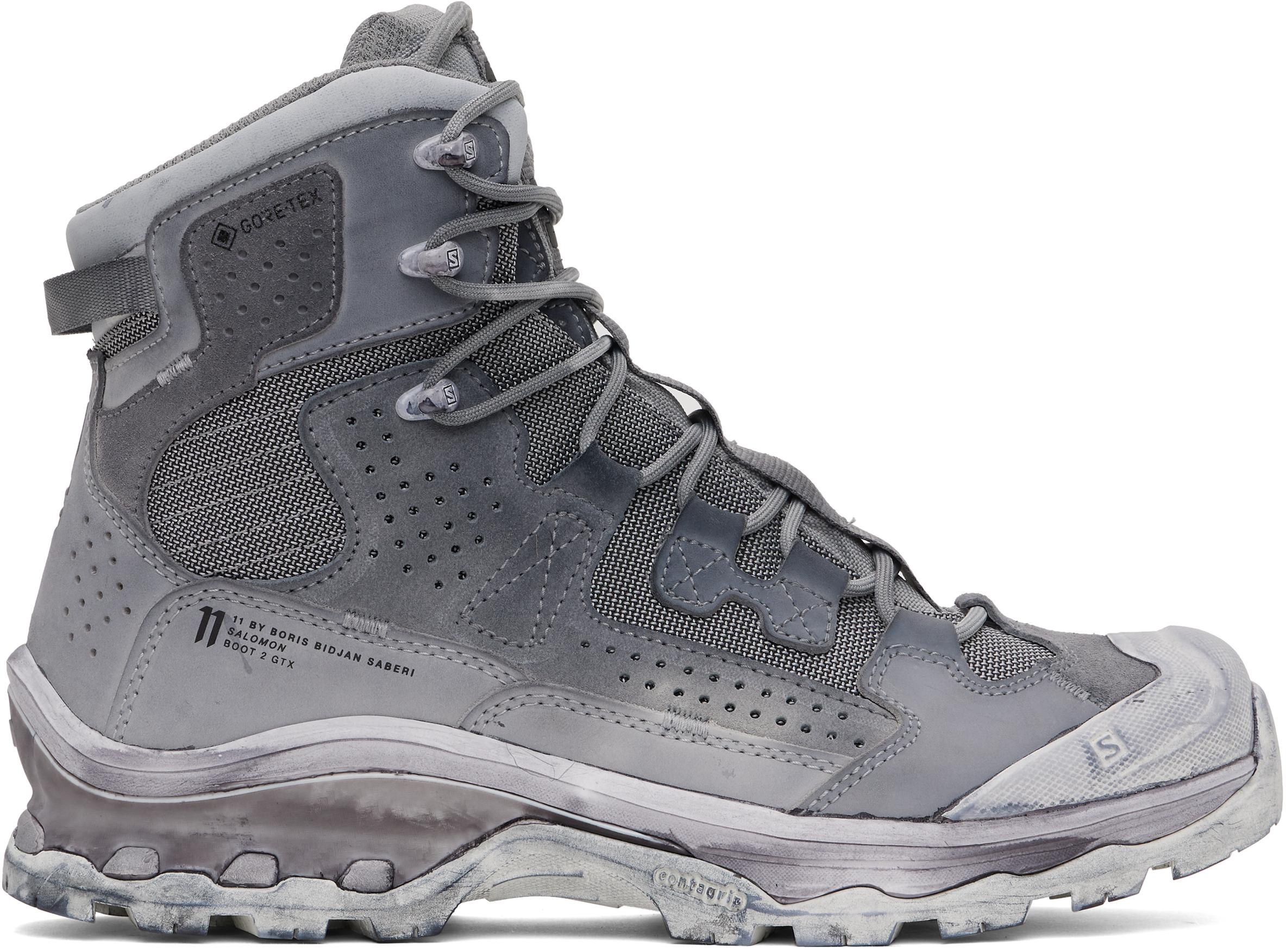 Boris Bidjan Saberi 11 Salomon Edition 2 Gtx Boots in Black for